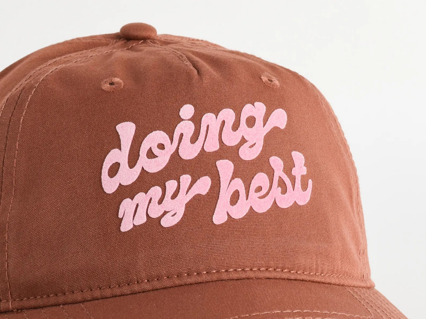Doing My Best Canvas Hat