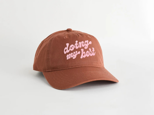 Doing My Best Canvas Hat