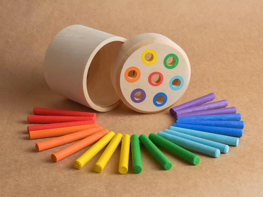 Matchstick Color Drop Sorter