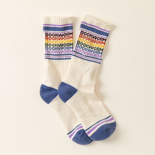Bookworm Rainbow Socks