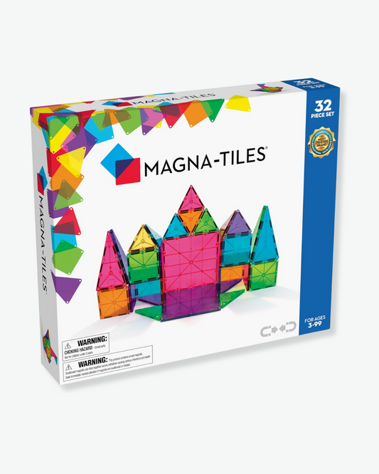 32-Piece Magnetic Construction Set