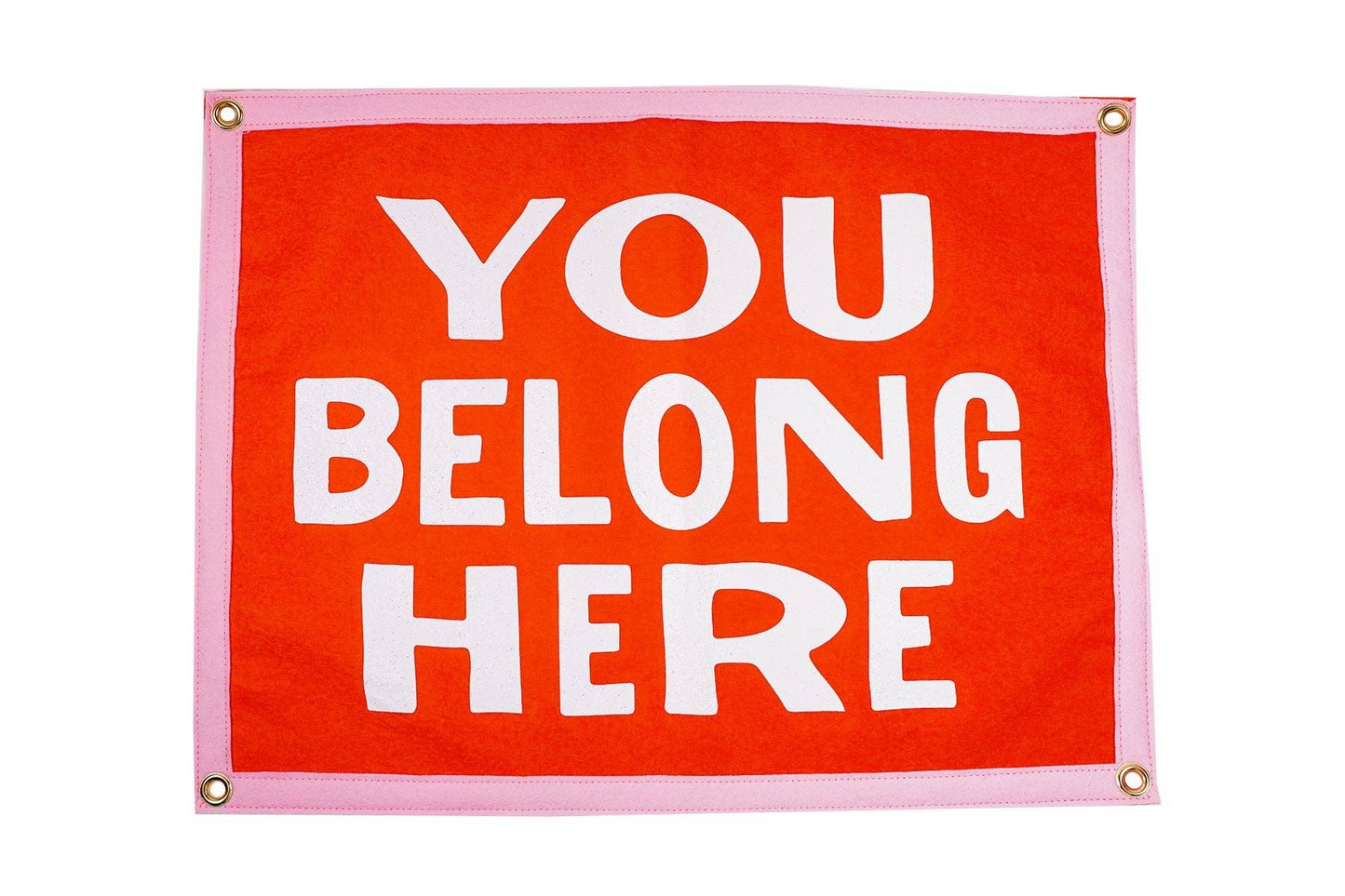 You Belong Here Camp Flag 🏳️‍🌈