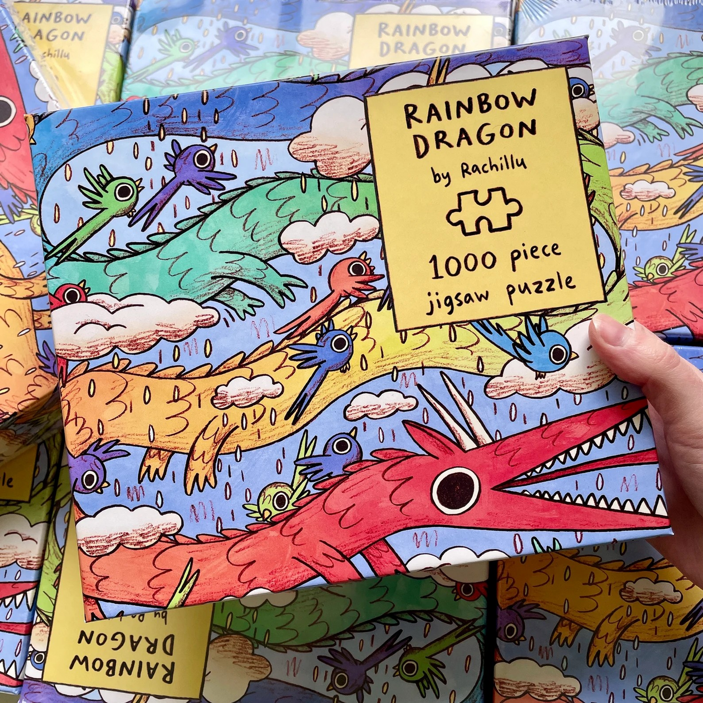 Rainbow Dragon Jigsaw Puzzle