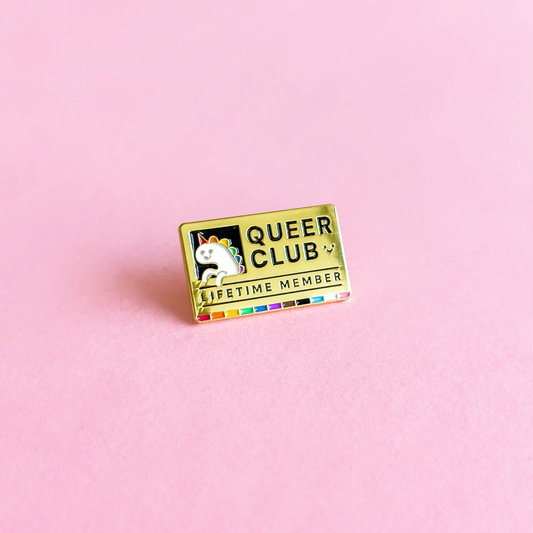 Queer Club Subtle Pride Pin