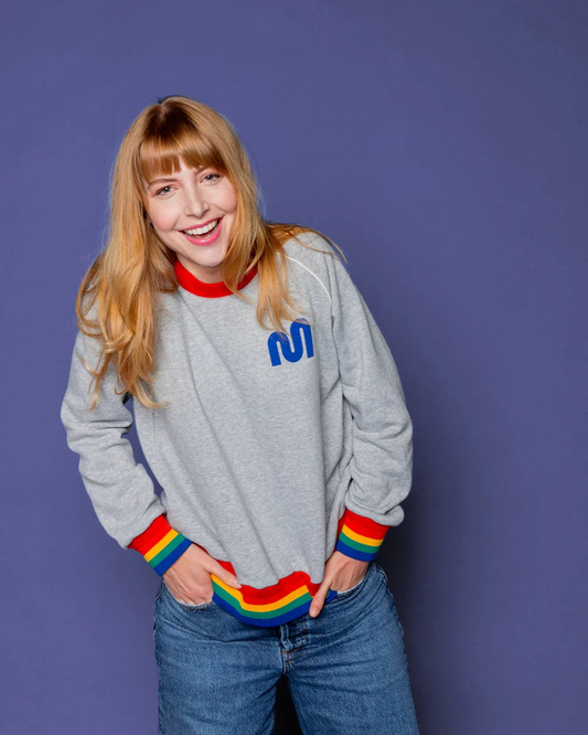 Always Proud Rainbow Stripe Sweatshirt 🏳️‍🌈