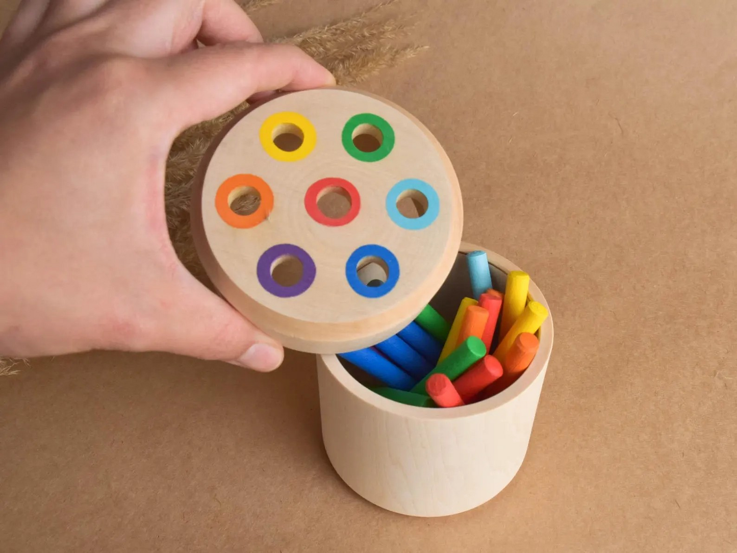 Matchstick Color Drop Sorter