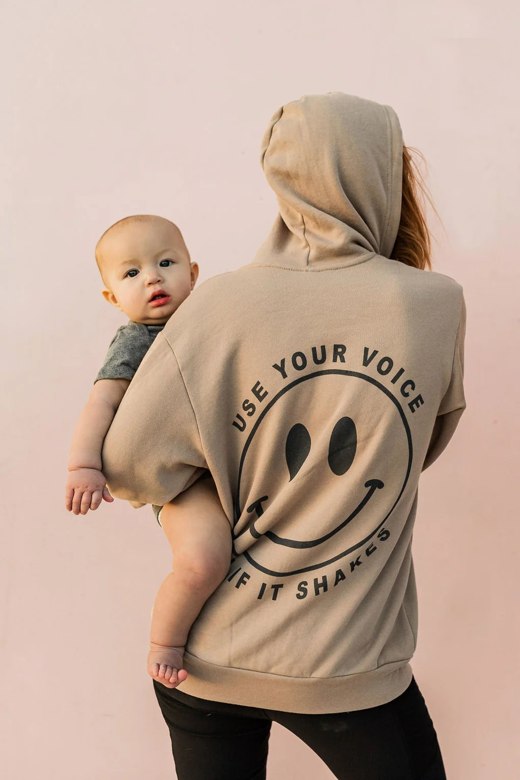 Milk Maker Tan Zip Hoodie