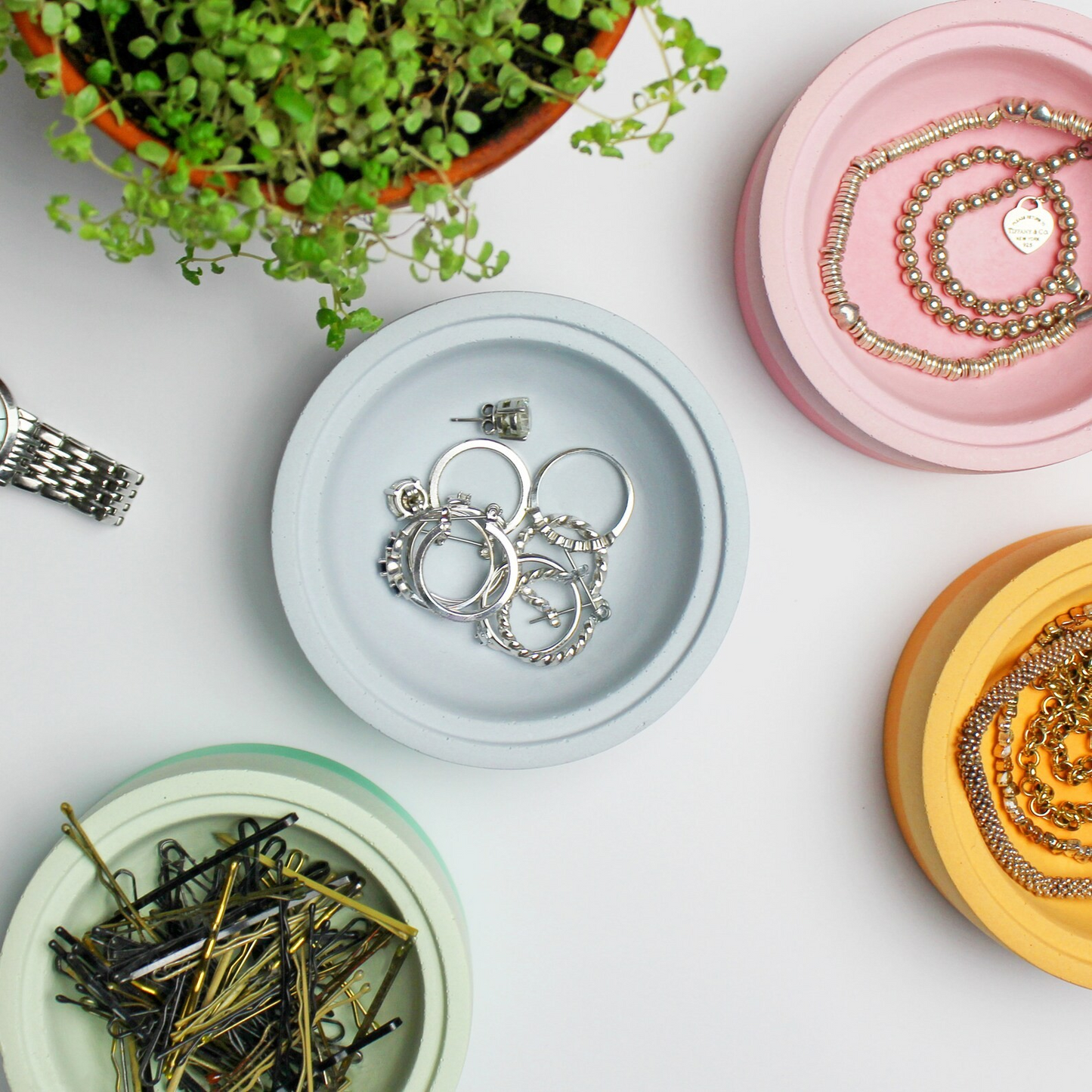 Rainbow Ombré Stackable Mini Dish